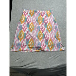 Beacon Hill Women's‎ Ikat Multicolor Skort/Skirt XS